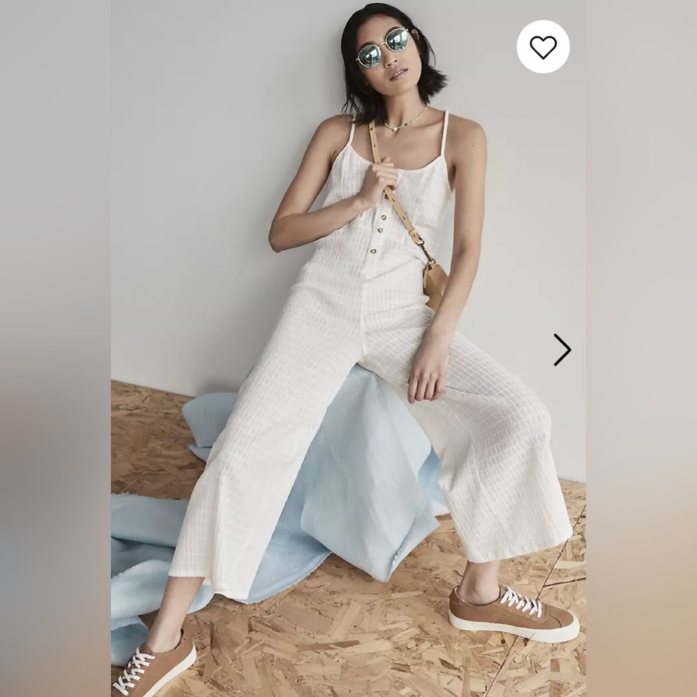 MADEWELL offwhite NWT jumpsuit xxl